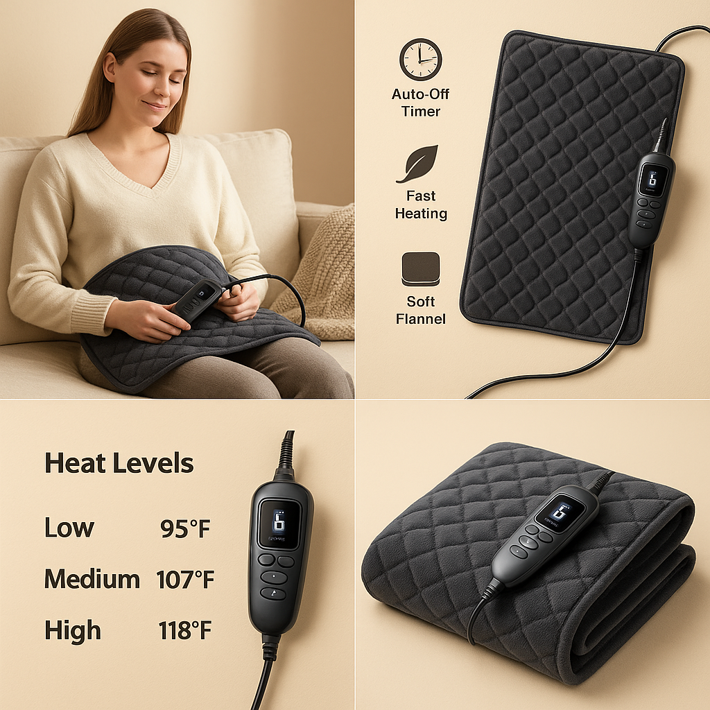Electric Heating Pad – Targeted Heat Relief for Everyday Aches