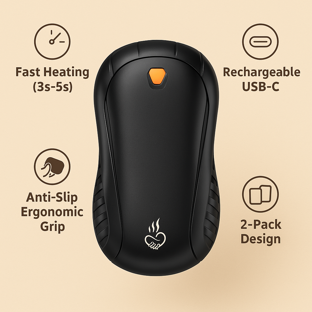 Reusable Hand Warmers – Long-Lasting Pocket Heat